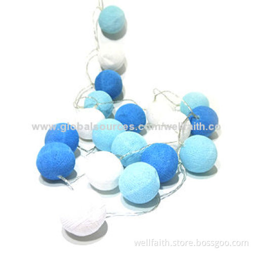Mesh Multi-color Battery-operated String Lights with 0.6W Rated Power